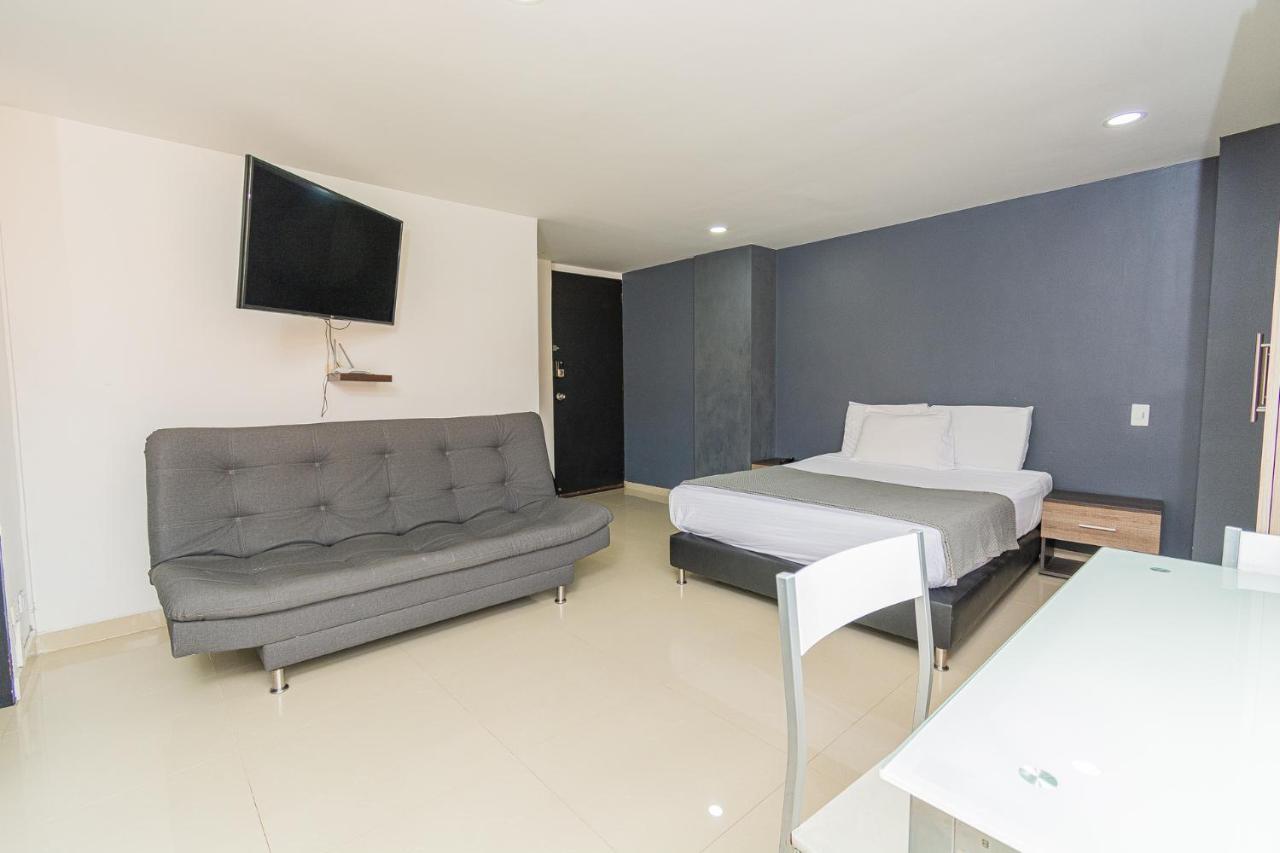 Loft Moderno En El Poblado Con Vista Y Parqueadero Mio Lofts Apartment Medellin Exterior photo