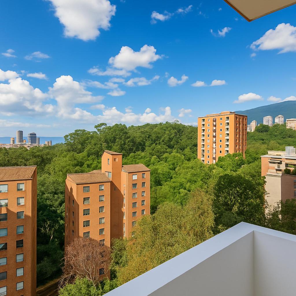 Loft Moderno En El Poblado Con Vista Y Parqueadero Mio Lofts Apartment Medellin Exterior photo